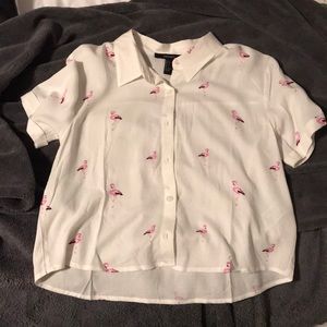 Flamingo button up